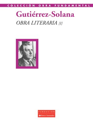 cover image of Obra literaria I